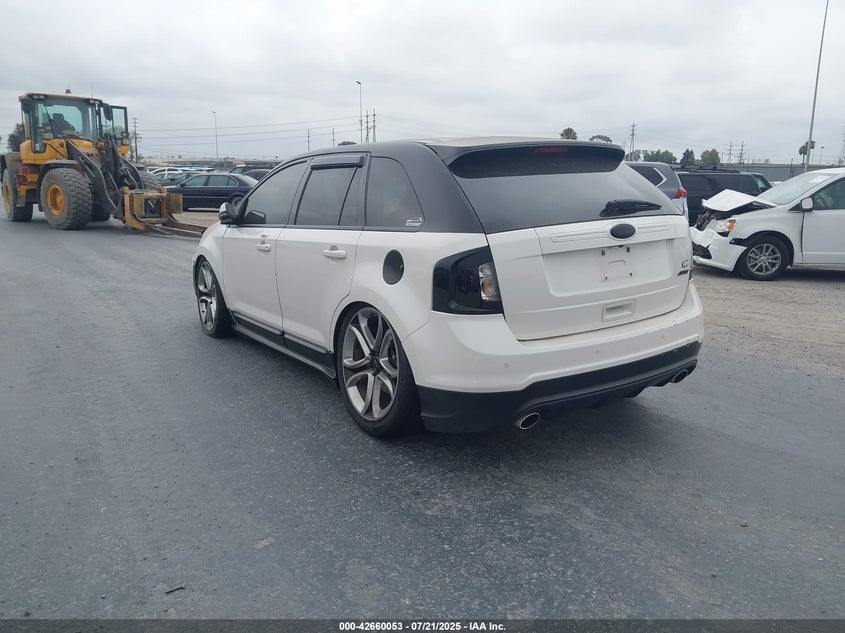 Vin: 2fmdk3ak2ebb18453, lot: 43153140, ford edge sport 20143