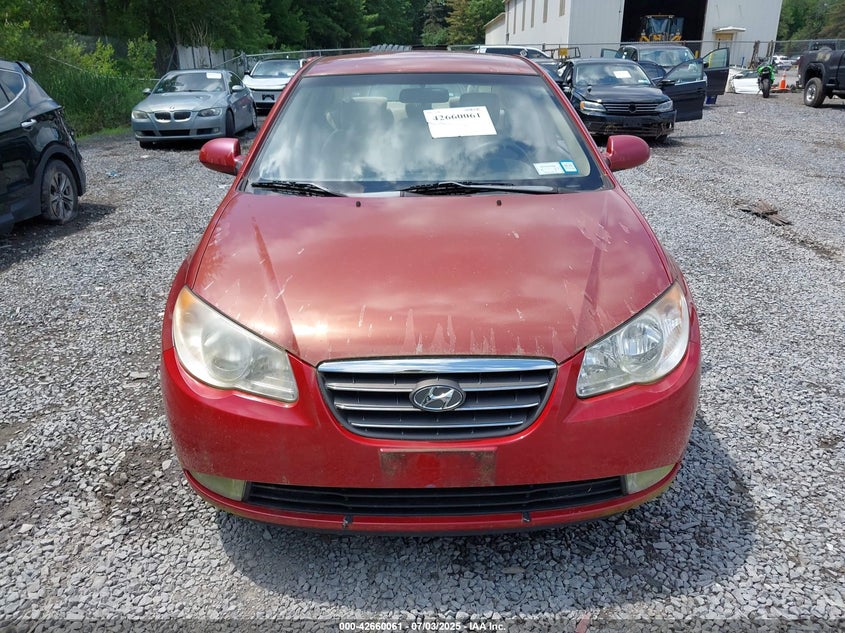 2009 HYUNDAI ELANTRA VIN: KMHDU46D59U687856