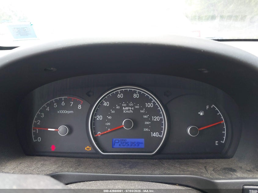 2009 HYUNDAI ELANTRA VIN: KMHDU46D59U687856