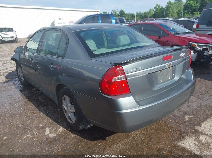 2005 Chevrolet Malibu Ls grey sedan gasoline 1G1ZT54845F225904 photo #4