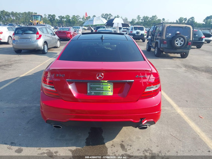 2015 MERCEDES-BENZ C 350 SPORT 4MATIC - WDDGJ8JB1FG384094
