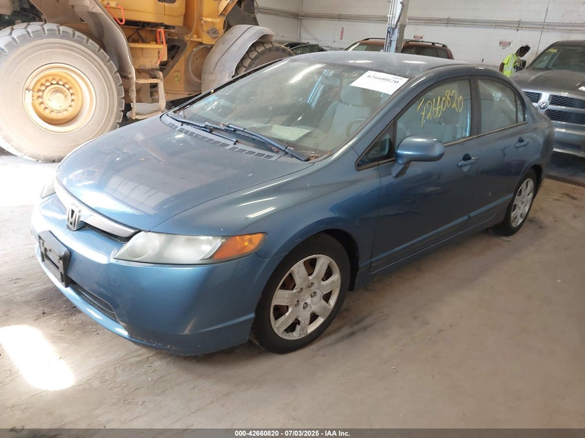 2006 HONDA CIVIC VIN: 1HGFA16596L026783