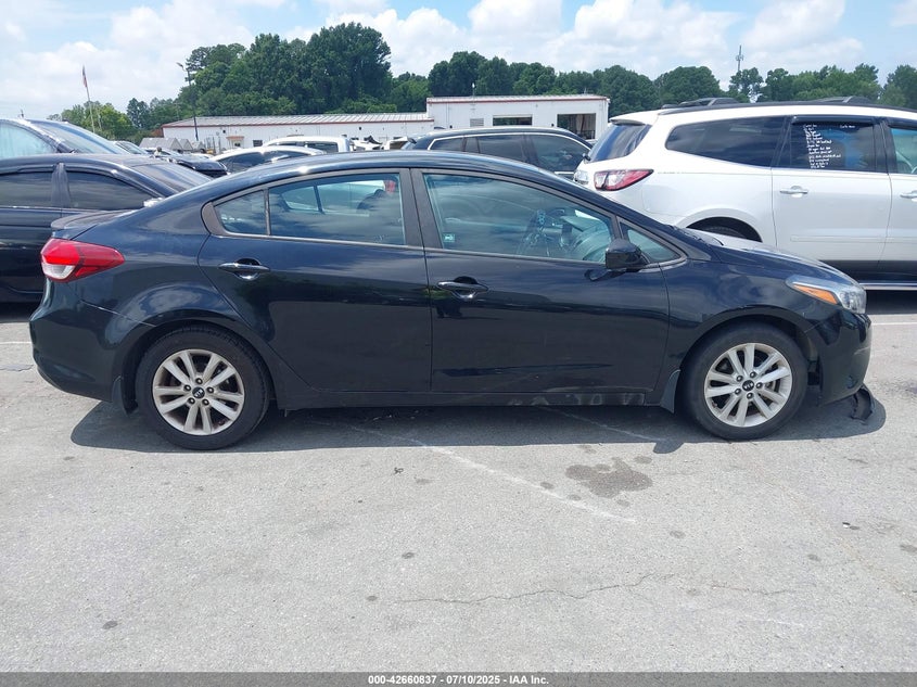 VIN 3KPFL4A79HE014499 2017 KIA FORTE S