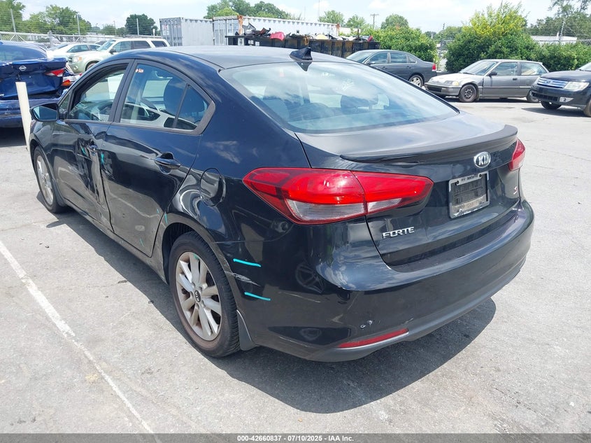 VIN 3KPFL4A79HE014499 2017 KIA FORTE S