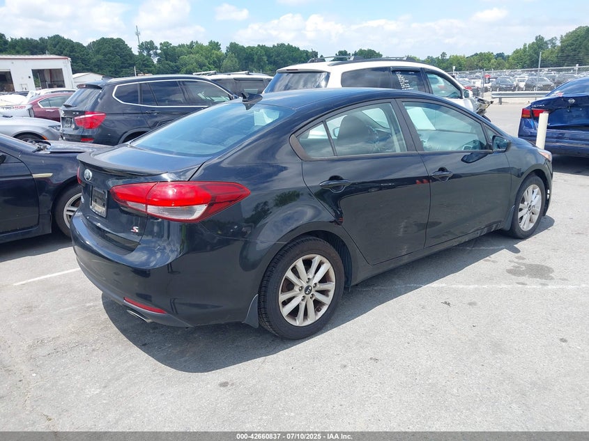 VIN 3KPFL4A79HE014499 2017 KIA FORTE S