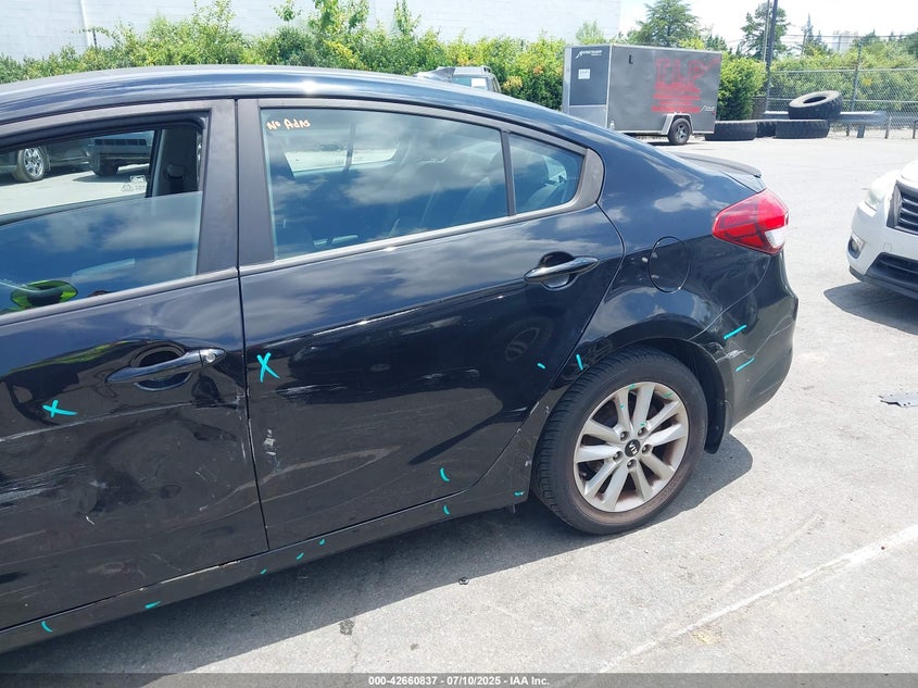 VIN 3KPFL4A79HE014499 2017 KIA FORTE S