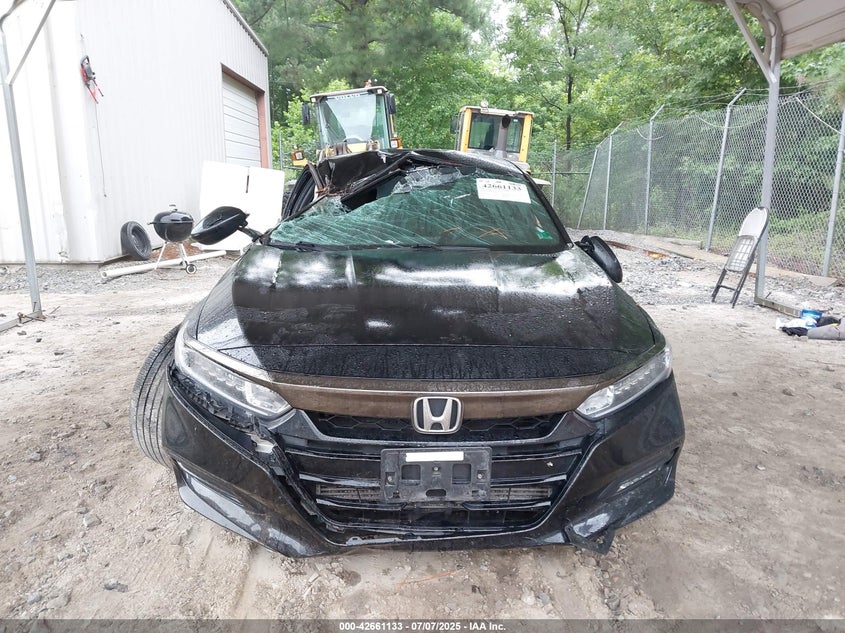 2018 Honda Accord Sport VIN: 1HGCV1F30JA051579 Lot: 42661133