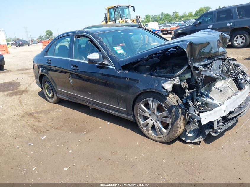 2009 MERCEDES-BENZ C CLASS VIN: WDDGF81X49R080117