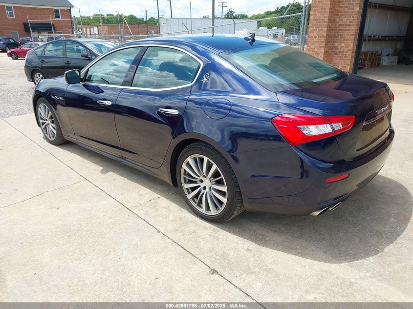 2015 MASERATI GHIBLI VIN: ZAM57XSAXF1141477