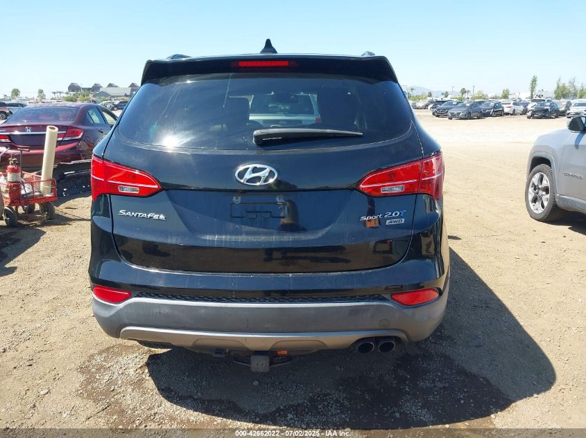 2013 Hyundai Santa Fe Sport 2.0T VIN: 5XYZUDLA9DG033649 Lot: 42662022
