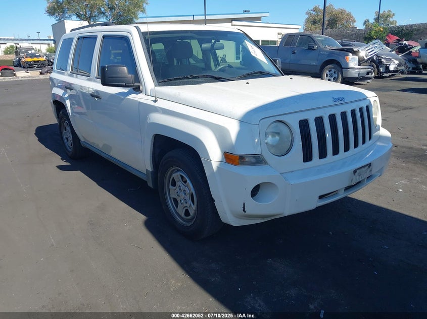 1J4NT2GA2AD525914 2010 Jeep Patriot Sport auction photo 1