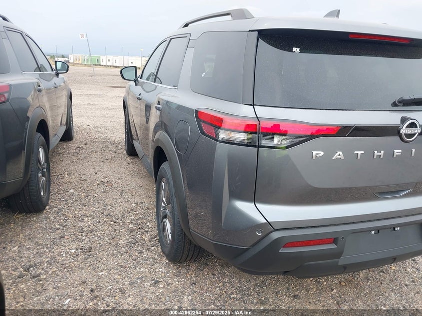 Vin: 5n1dr3bcxsc258751, lot: 43155341, nissan pathfinder sv 4wd 20253