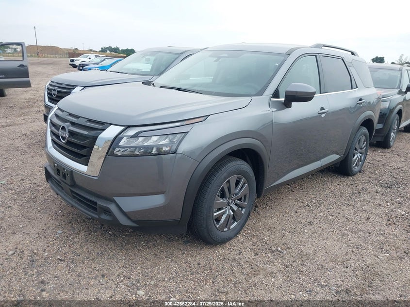 Vin: 5n1dr3bc7sc258609, lot: 43155370, nissan pathfinder sv 4wd 20252