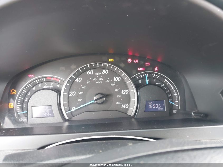 2012 Toyota Camry Le VIN: 4T4BF1FK9CR195388 Lot: 42662353