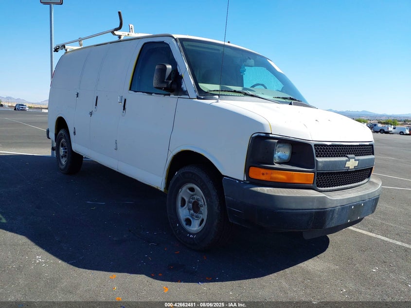 1GCWGFBAXD1141656 2013 Chevrolet Express 2500 Work Van auction photo 1