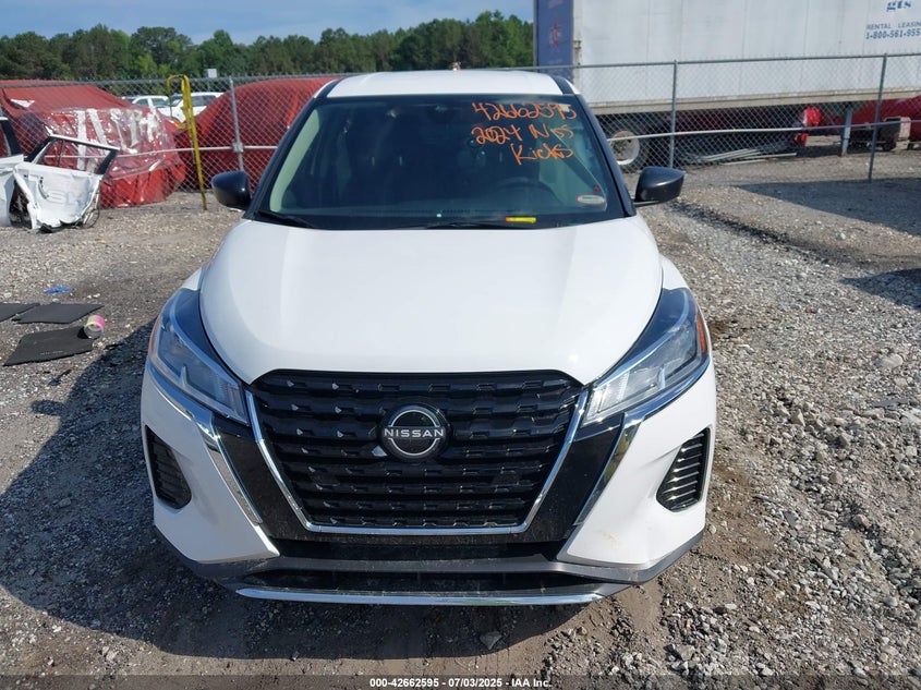 VIN 3N1CP5BV3RL536586 2024 NISSAN KICKS S XTRONIC CVT
