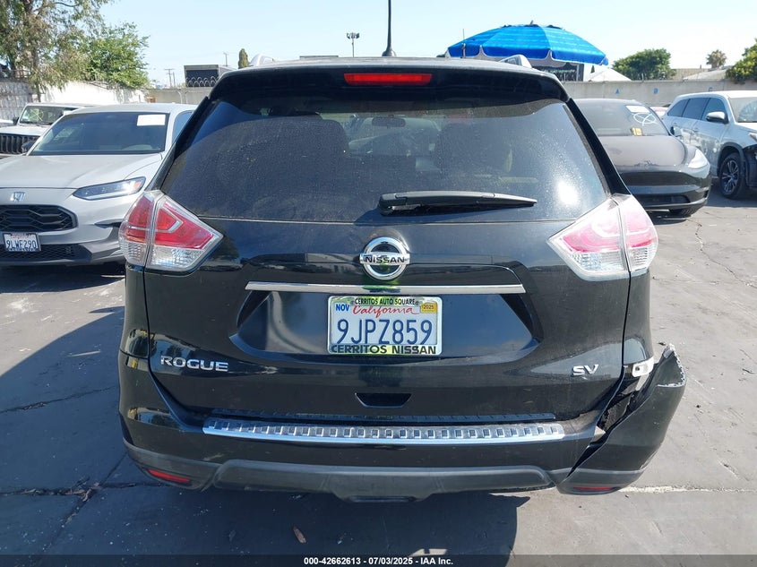 2016 NISSAN ROGUE SV - KNMAT2MT1GP718329