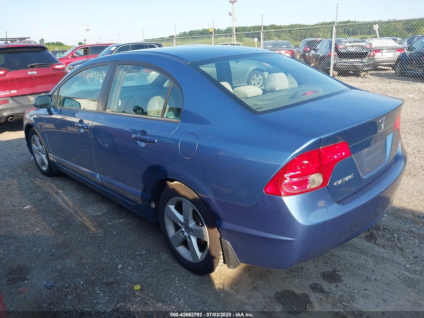 2006 HONDA CIVIC VIN: 1HGFA16866L144672
