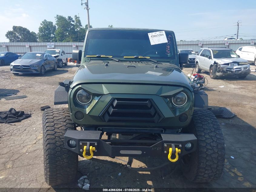 2008 Jeep Wrangler Unlimited Sahara VIN: 1J4GA59198L587713 Lot: 42663204