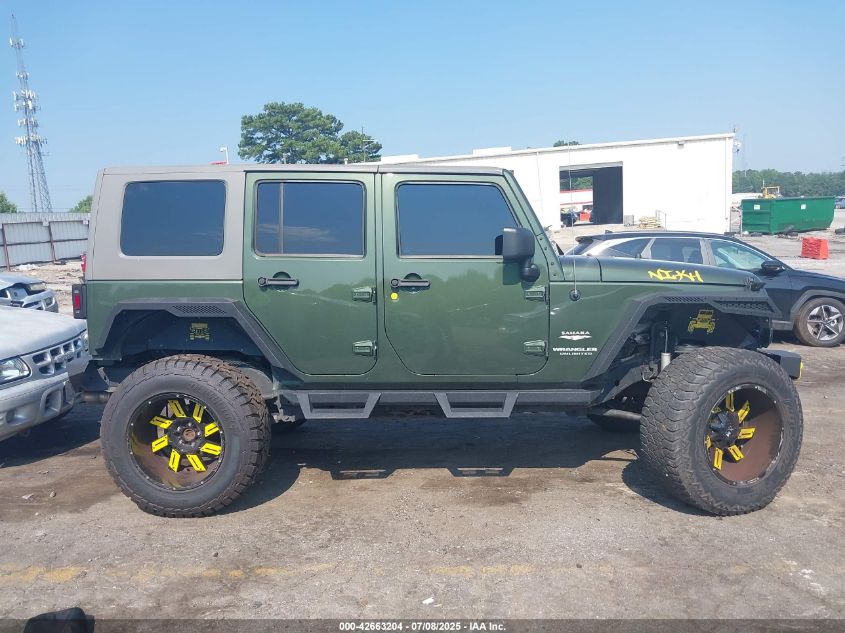 2008 Jeep Wrangler Unlimited Sahara VIN: 1J4GA59198L587713 Lot: 42663204