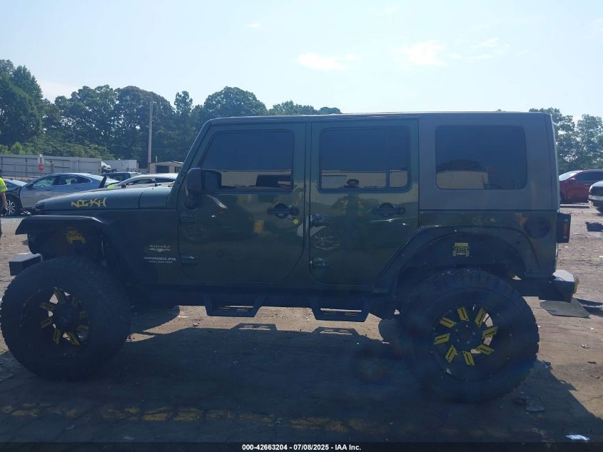 2008 Jeep Wrangler Unlimited Sahara VIN: 1J4GA59198L587713 Lot: 42663204