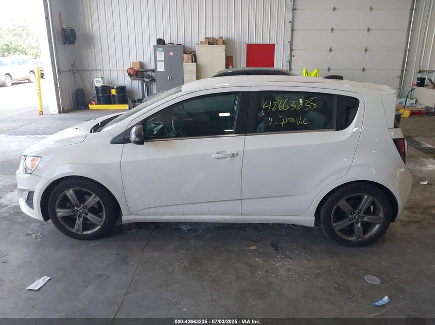 2015 CHEVROLET SONIC RS AUTO - 1G1JG6SB7F4163028