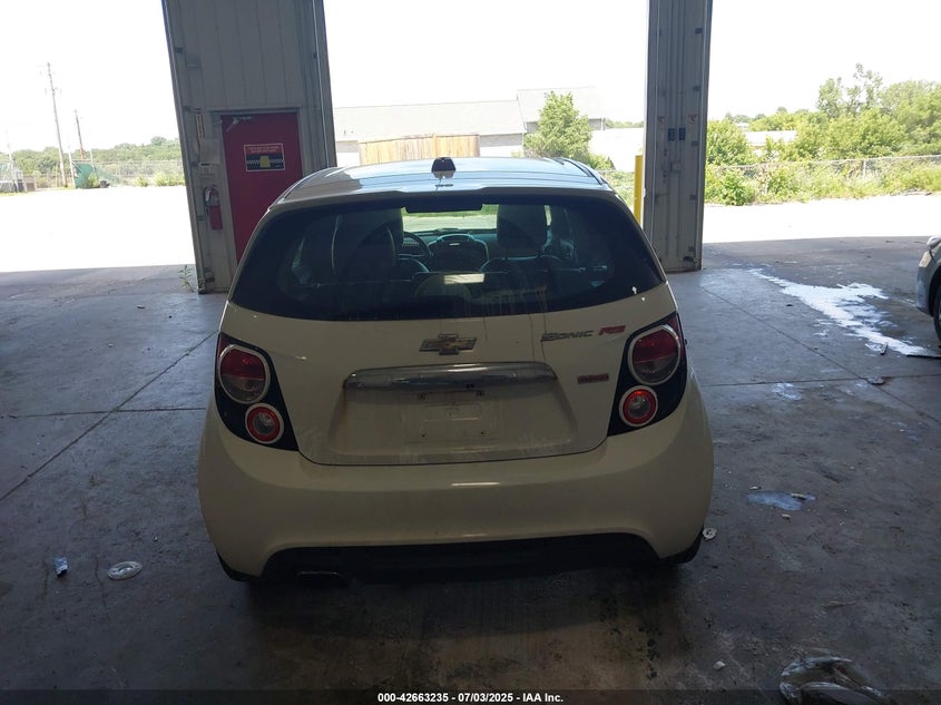 2015 CHEVROLET SONIC RS AUTO - 1G1JG6SB7F4163028