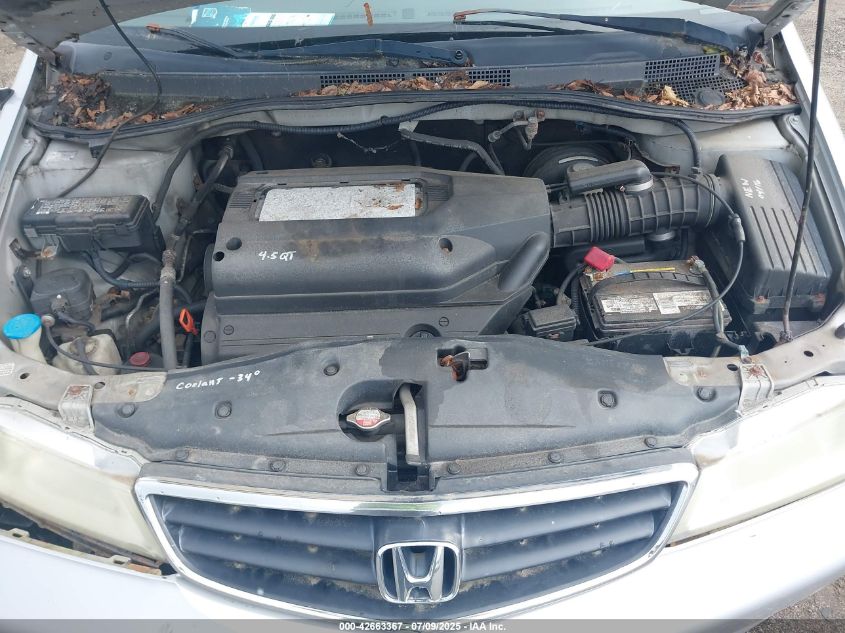 2003 Honda Odyssey Ex-L VIN: 5FNRL18093B111239 Lot: 42663367