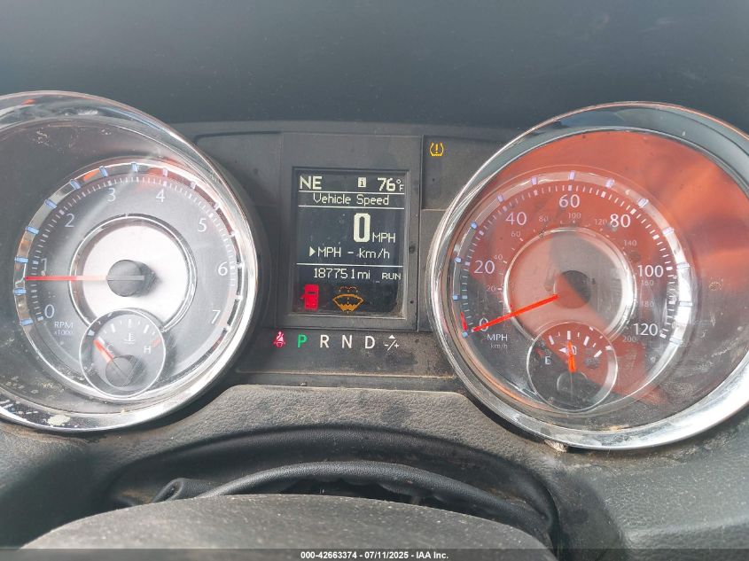 2013 Chrysler Town & Country Touring-L VIN: 2C4RC1CG4DR598263 Lot: 42663374