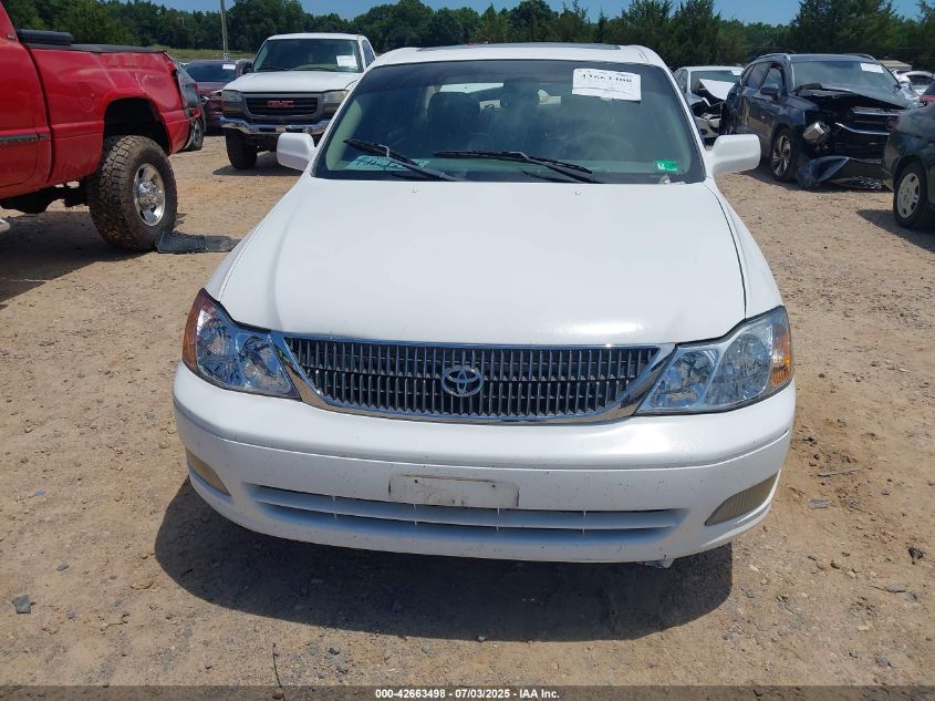 2000 Toyota Avalon Xls VIN: 4T1BF28B2YU095637 Lot: 42663498