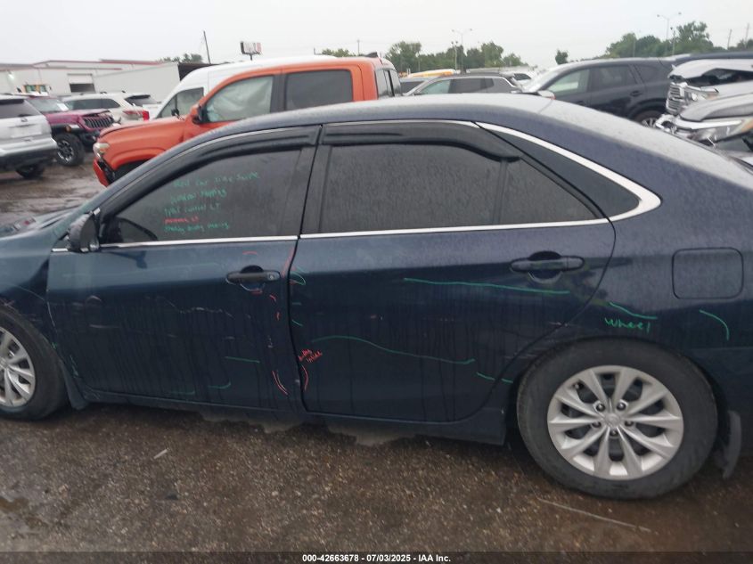 2015 Toyota Camry Le VIN: 4T4BF1FK5FR459047 Lot: 42663678