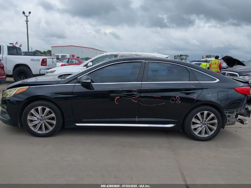 2015 HYUNDAI SONATA SPORT - 5NPE34AF2FH024156