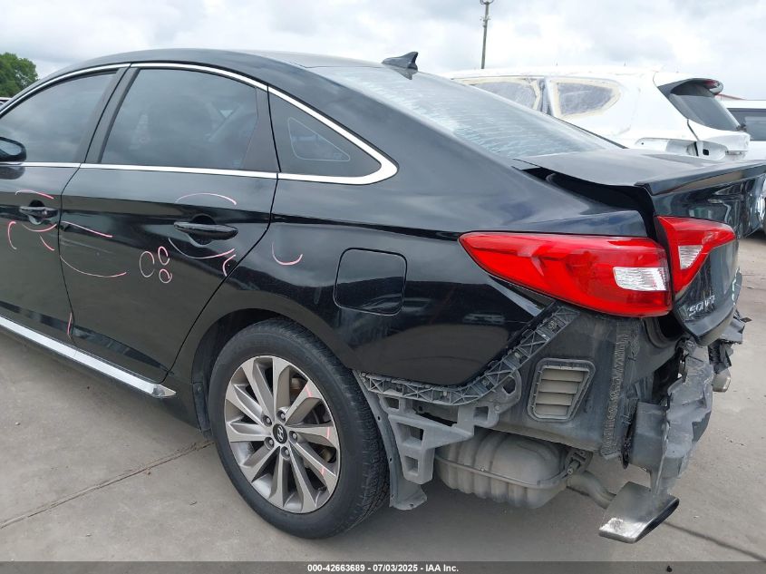2015 HYUNDAI SONATA SPORT - 5NPE34AF2FH024156