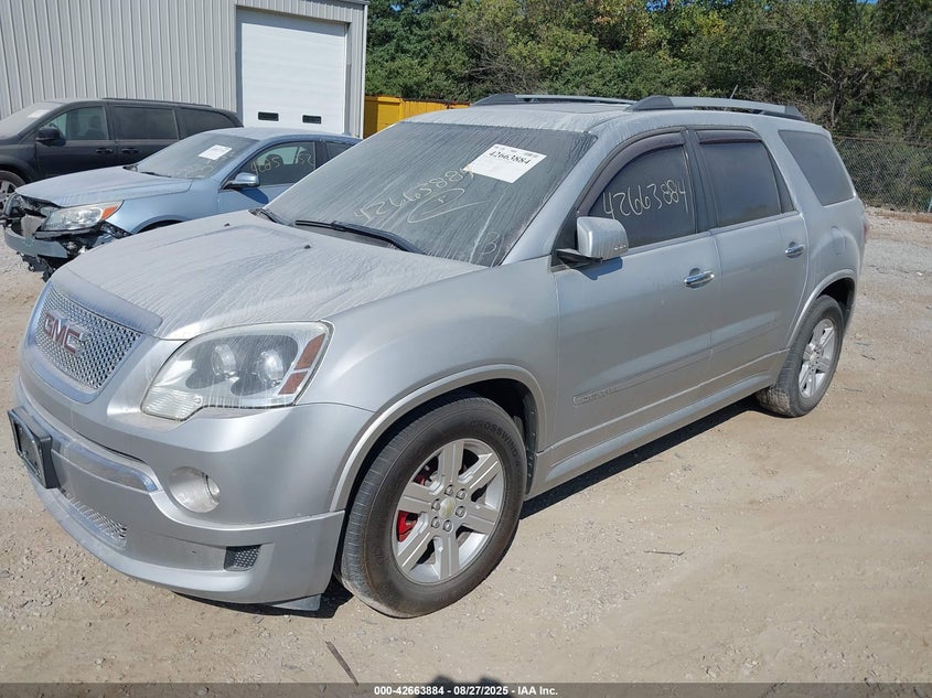 Vin: 1gkkvted3bj349680, lot: 43156971, gmc acadia denali 20112