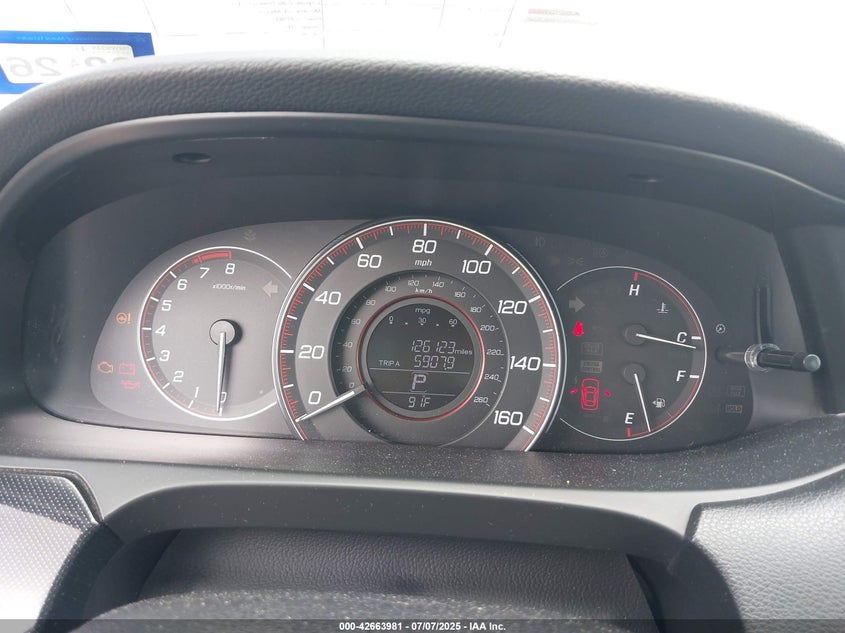 2014 Honda Accord Sport VIN: 1HGCR2F58EA087182 Lot: 42663981