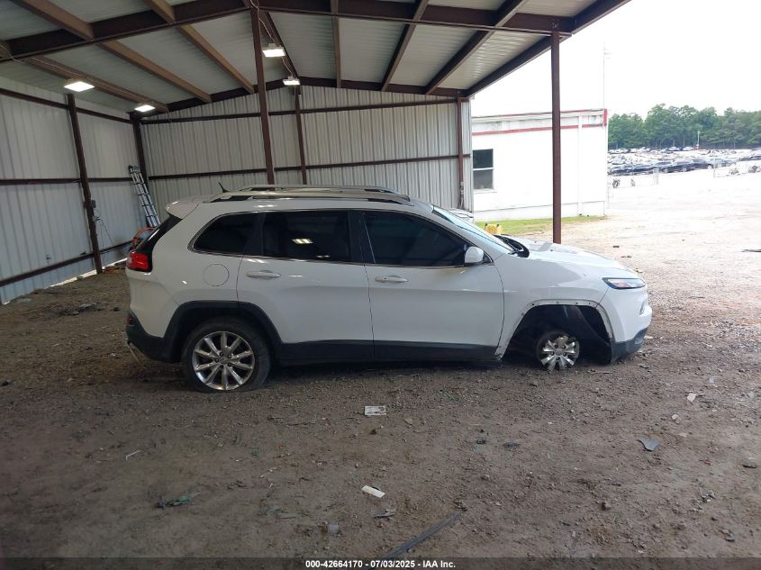 2015 Jeep Cherokee Limited VIN: 1C4PJLDS9FW590245 Lot: 42664170