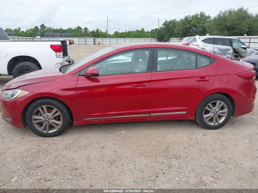 VIN KMHD84LFXHU144690 2017 HYUNDAI ELANTRA SE