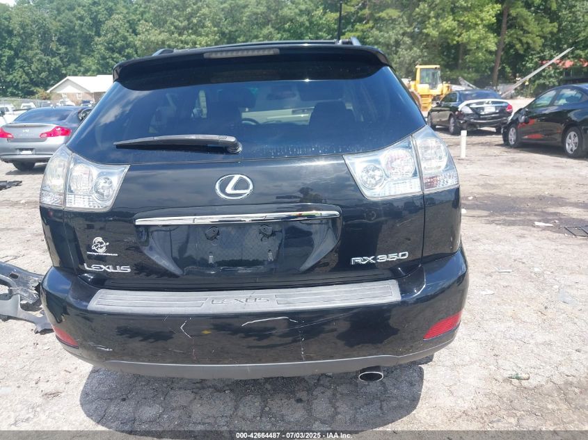 2008 Lexus Rx 350 VIN: 2T2GK31U58C028370 Lot: 42664487