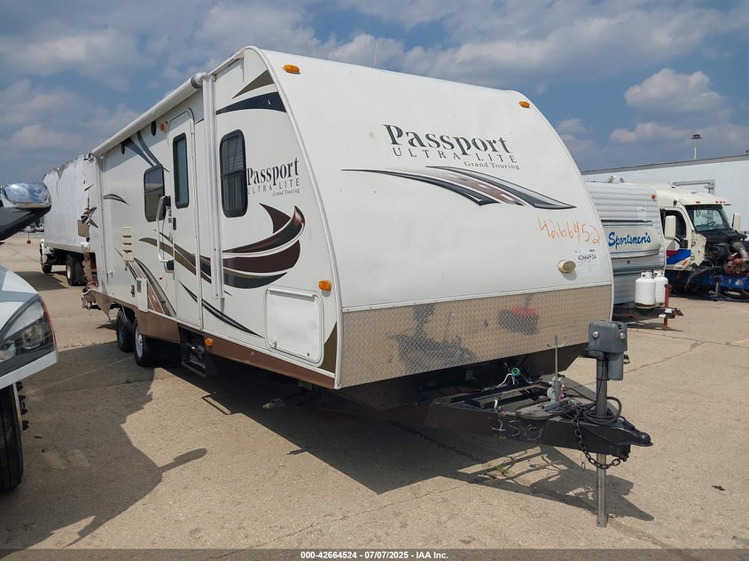 4YDT29226ET413750 2014 Keystone Rv Passport Grand auction photo 1