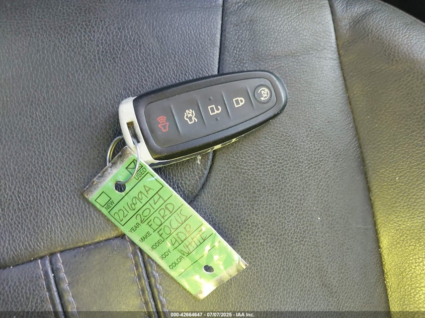 2014 FORD FOCUS TITANIUM - 1FADP3J27EL221699