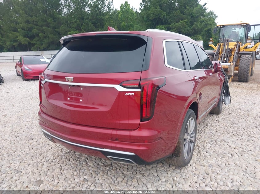 Vin: 1gykpcrs0lz170301, lot: 43157838, cadillac xt6 fwd premium luxury 20204