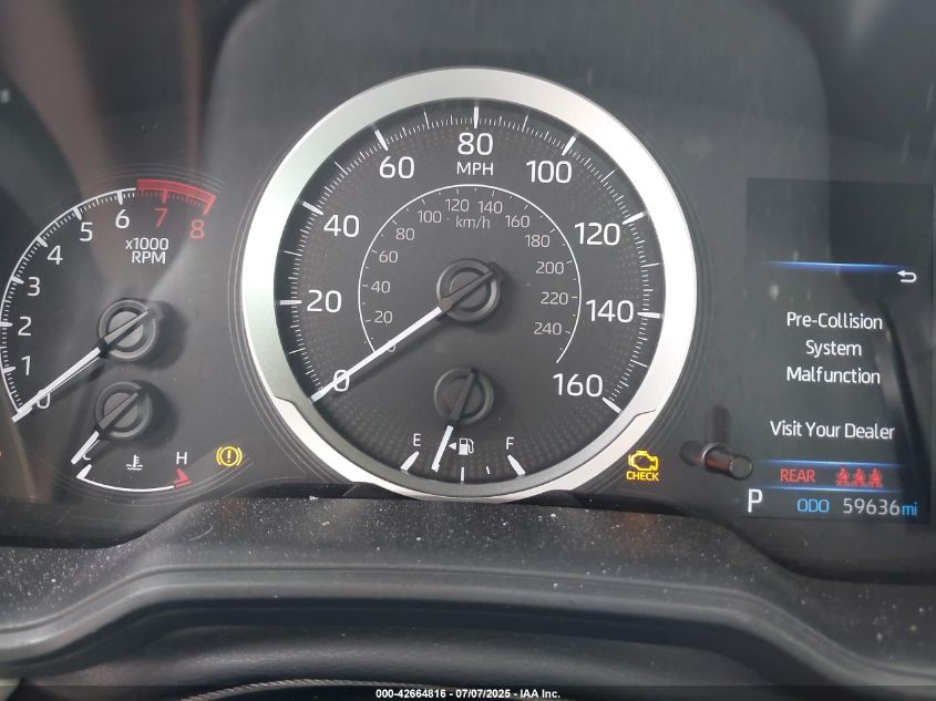 2020 TOYOTA COROLLA LE - 5YFEPRAE0LP087859