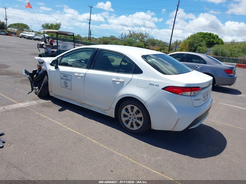 VIN JTDEPMAE3N3002141 2022 TOYOTA COROLLA LE