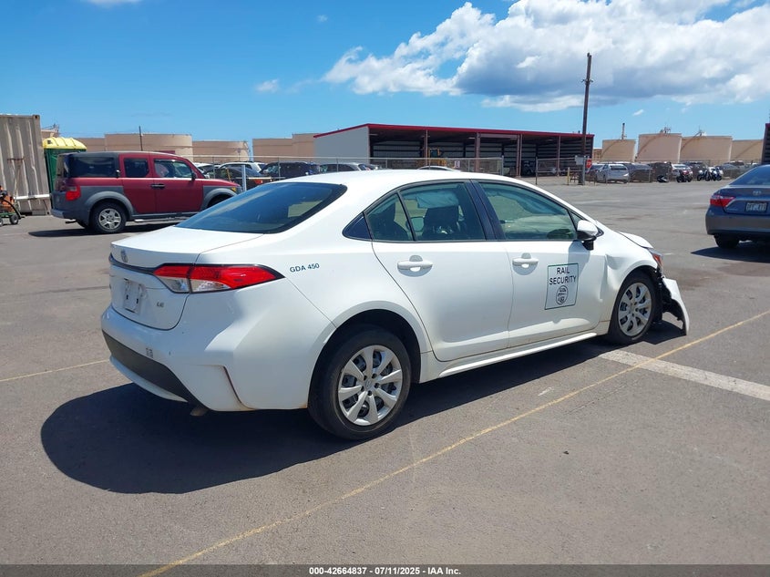 VIN JTDEPMAE3N3002141 2022 TOYOTA COROLLA LE