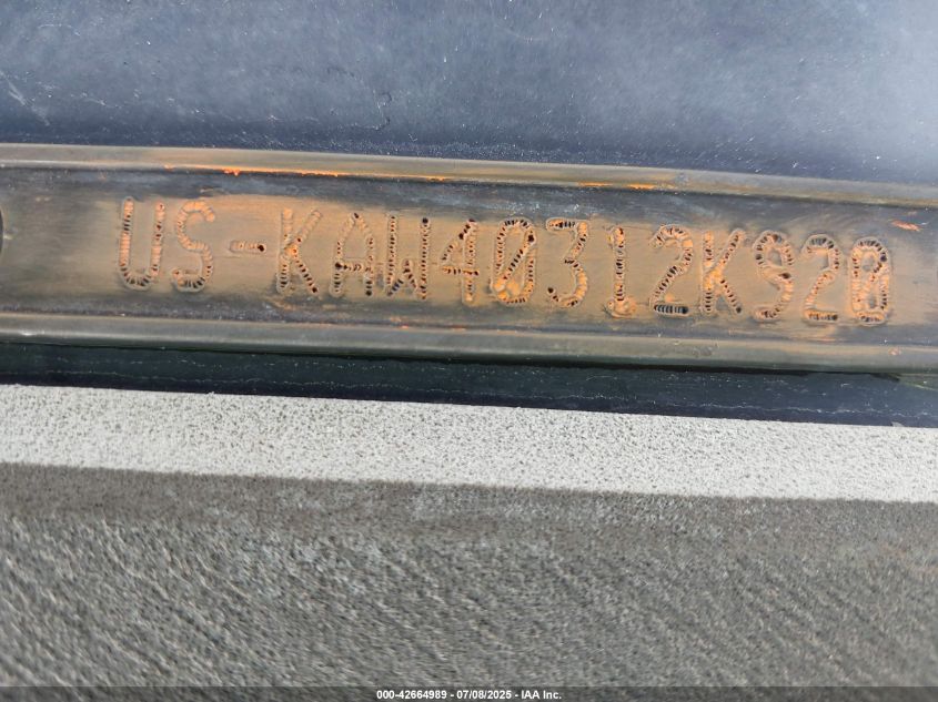 2020 Kawasaki Jet Ski Stx VIN: 00000KAW40312K920 Lot: 42664989