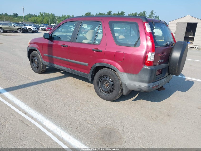 2006 HONDA CR-V VIN: SHSRD78516U446682
