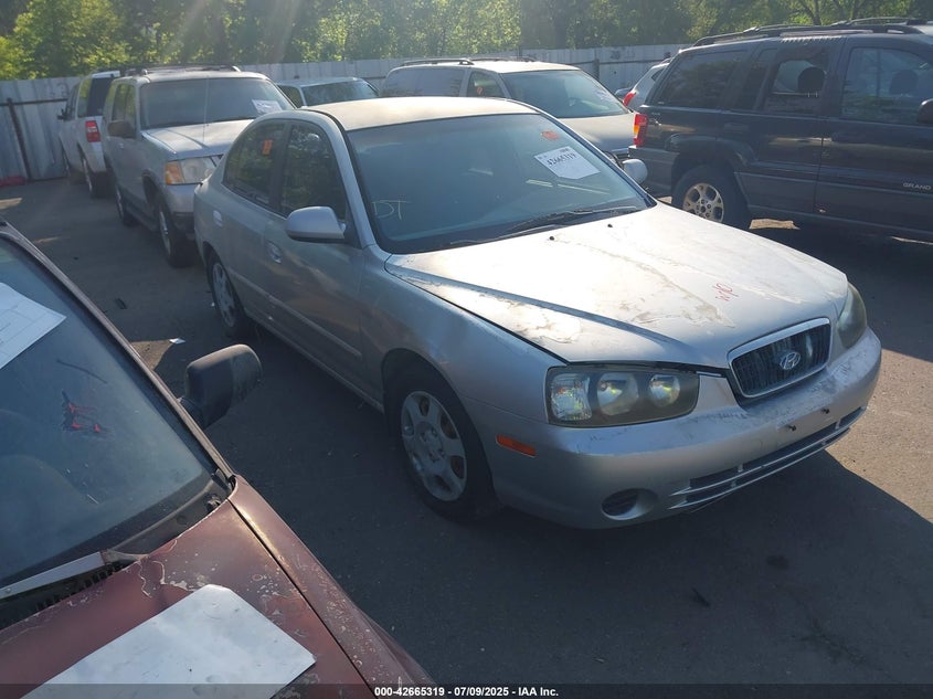 KMHDN45D32U442770 2002 Hyundai Elantra Gls auction photo 1