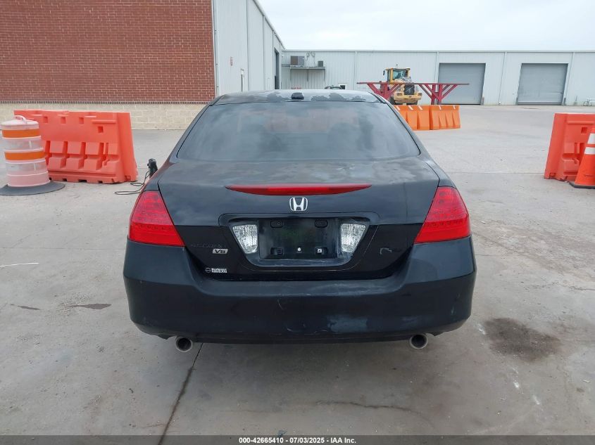 2006 Honda Accord 3.0 Ex VIN: 1HGCM66896A020110 Lot: 42665410