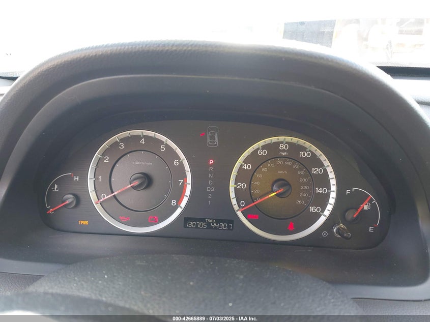 2009 HONDA ACCORD VIN: 1HGCP26319A001754