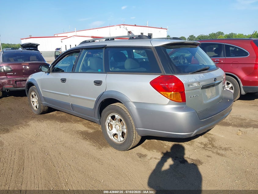 2007 SUBARU OUTBACK VIN: 4S4BP61C277319025